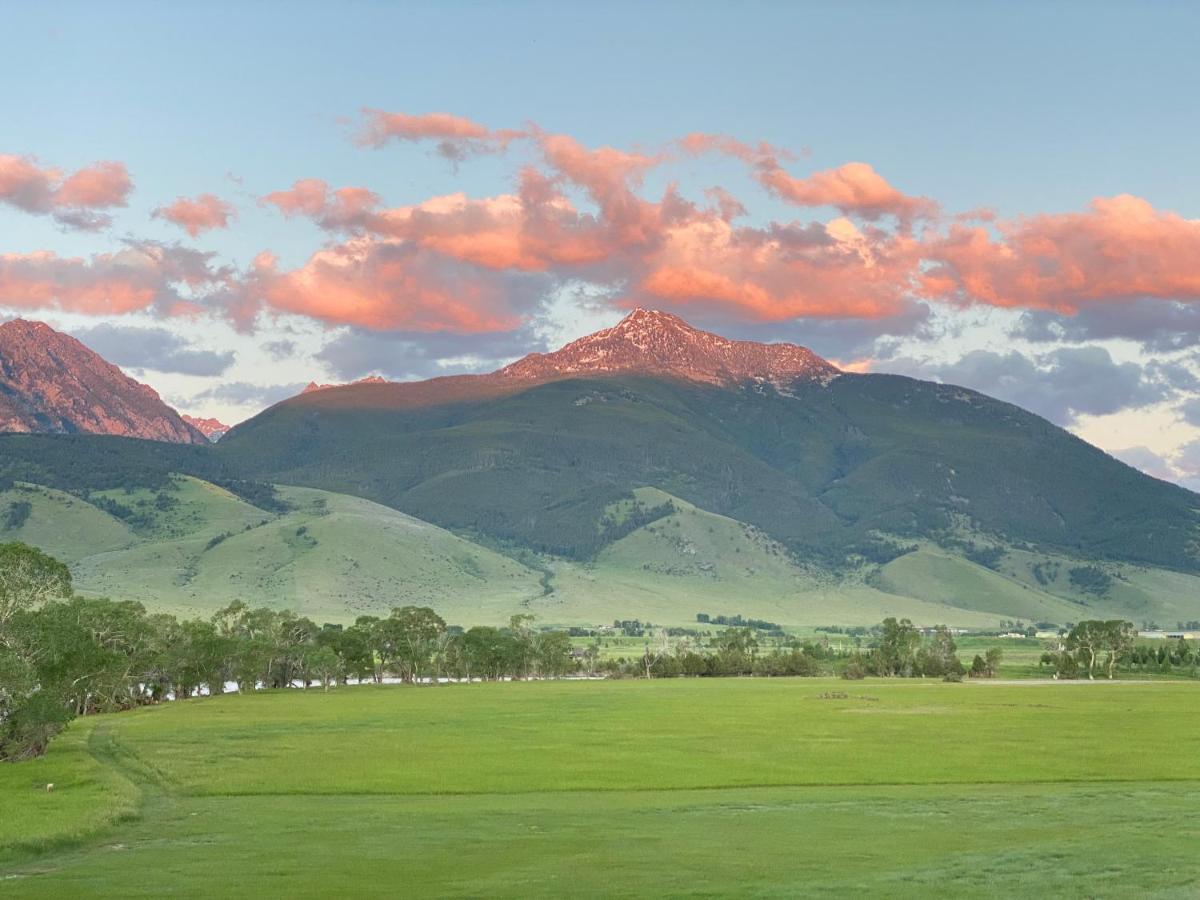 Pine Creek Cabin Livingston Montana Bagian luar foto