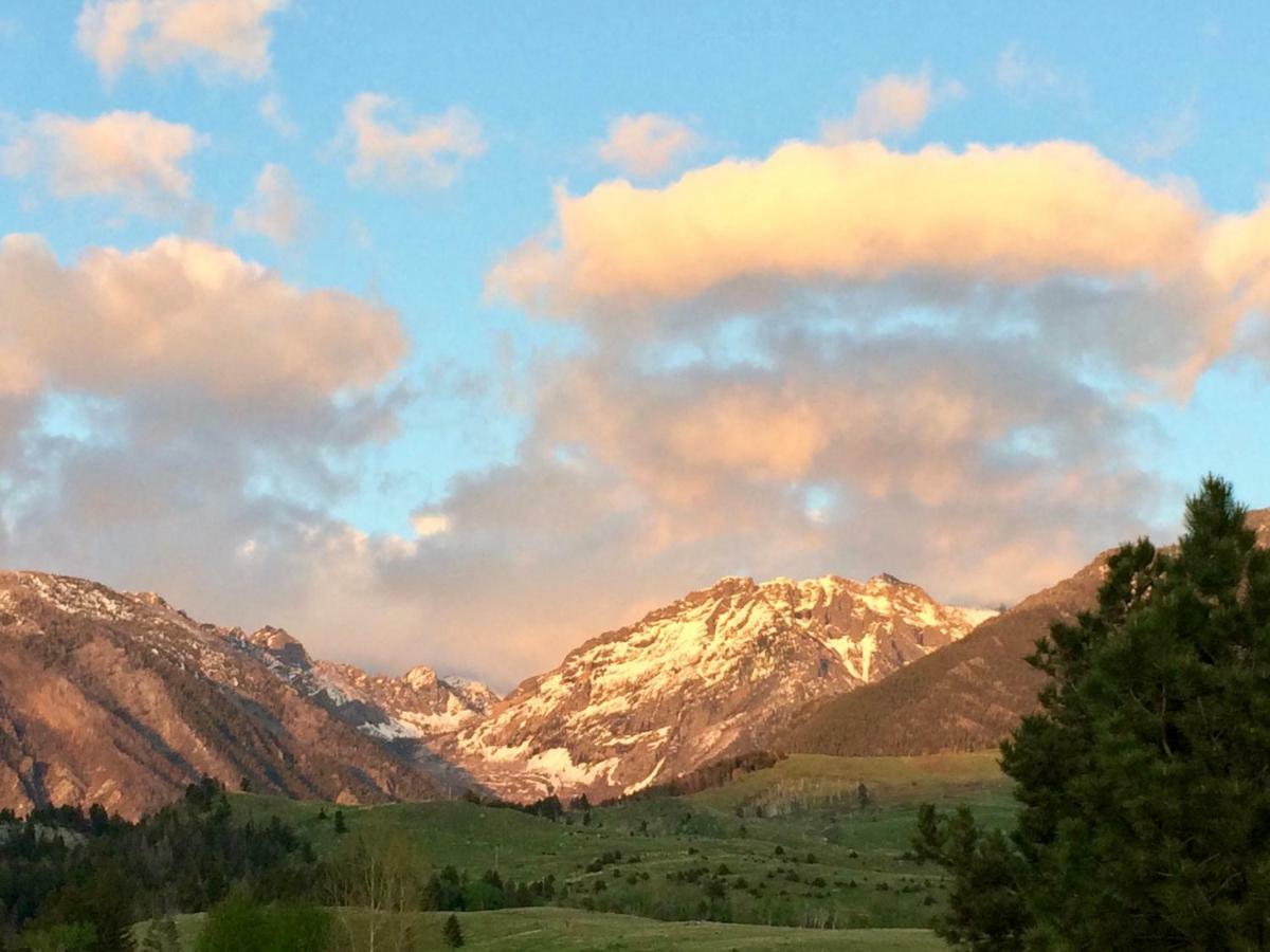 Pine Creek Cabin Livingston Montana Bagian luar foto
